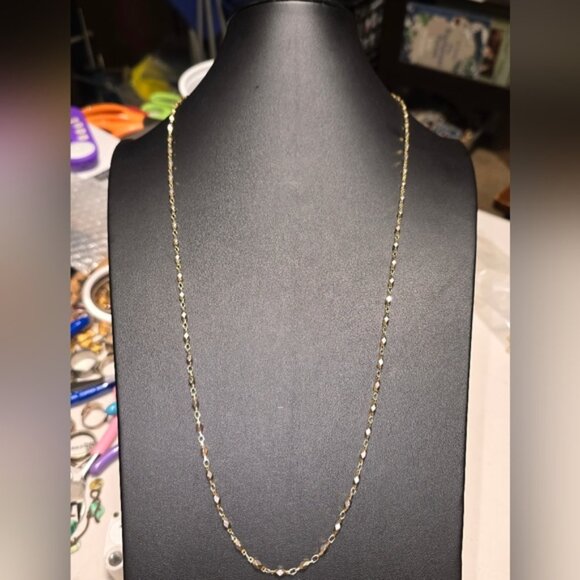 Gold Tone Necklace - Picture 1 of 3